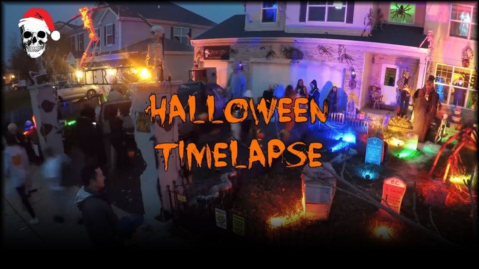Halloween Night Timelapse | 2018 | Holiday Habits